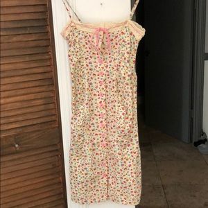Vintage betsey Johnson floral dress